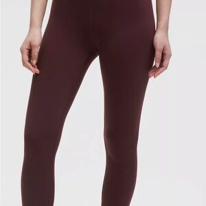 lululemon athletica Women’s Plum Luon Leggings Size 6